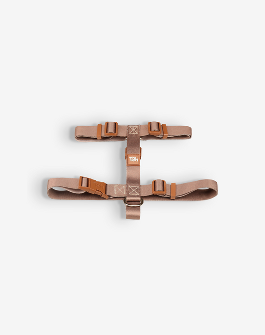 Dog H Harness Khaki - Khaki
