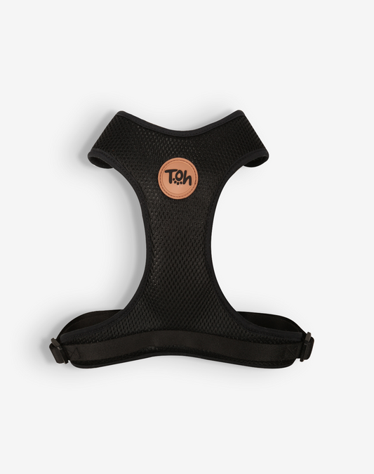 H-Mesh Dog Harness Black
