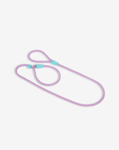 Rope Slip Dog Lead Lilac