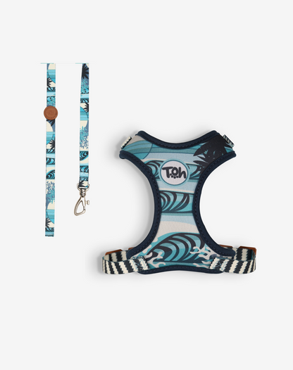 Cat H-Harness Comfort + Leash Set Noronha