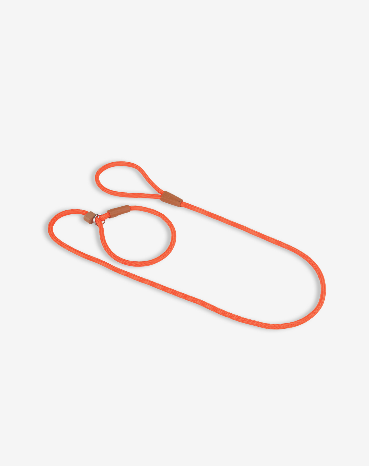 Rope Slip Dog Lead Orange