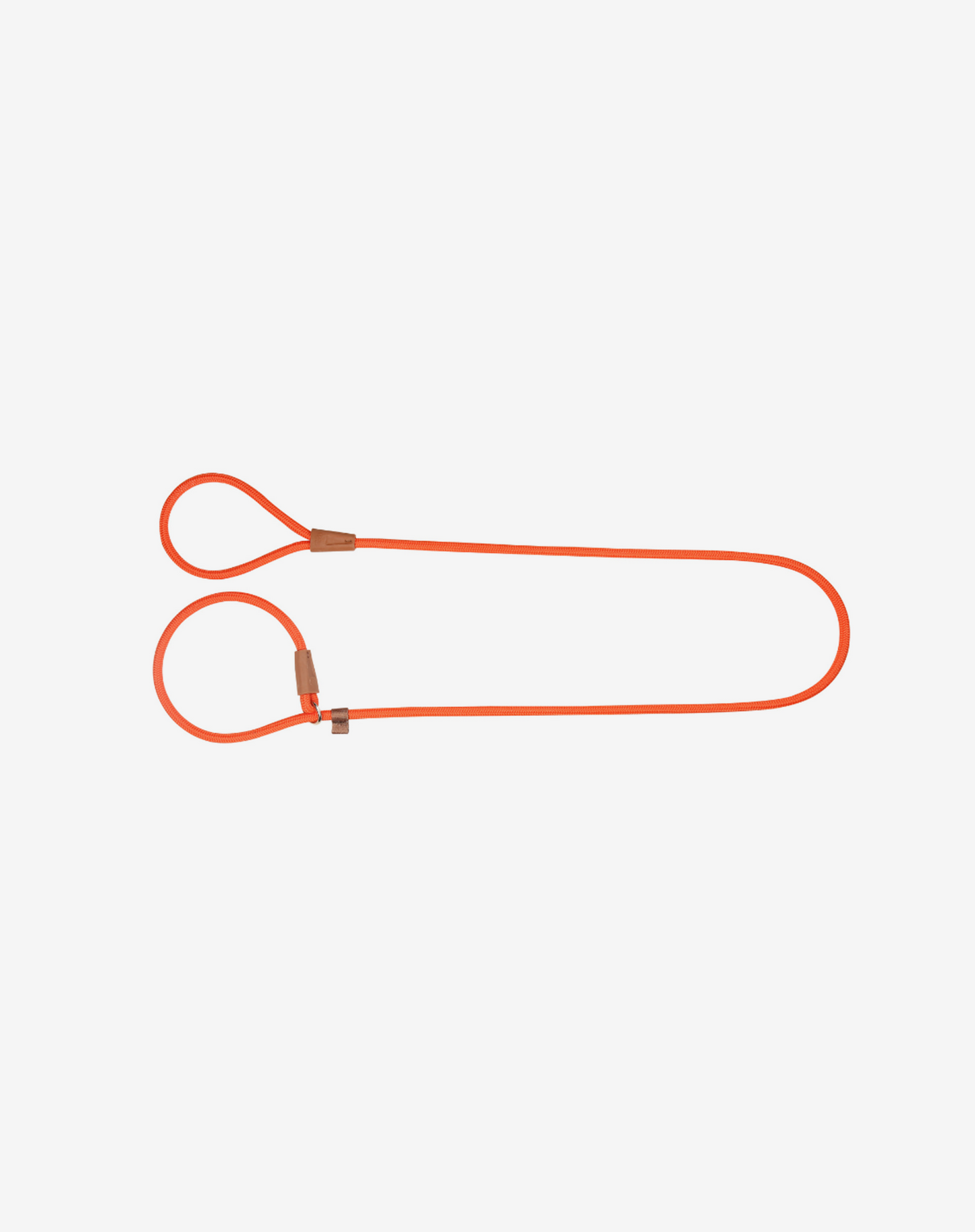 Rope Slip Dog Lead Orange