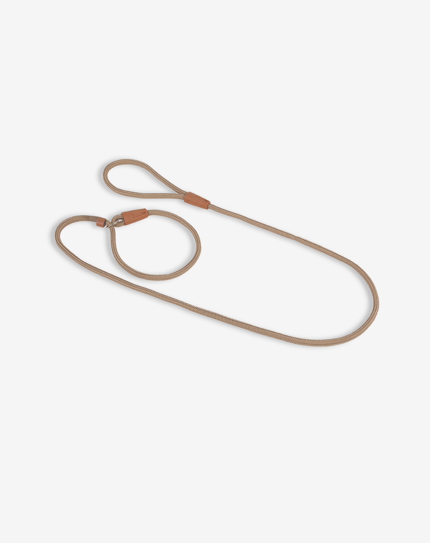 Rope Slip Dog Lead Khaki