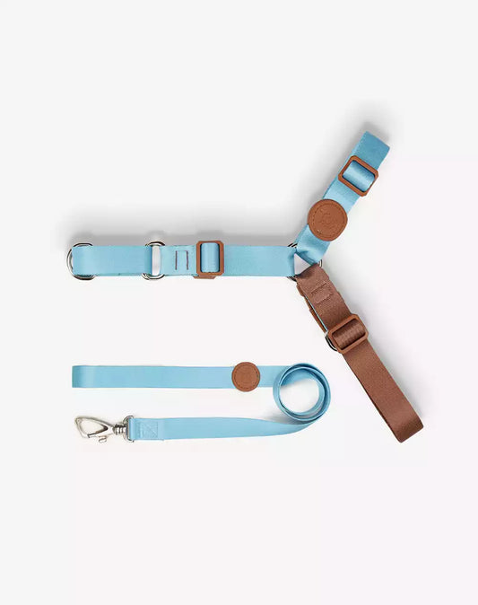 No Pull Dog Harness and Leash Set Black