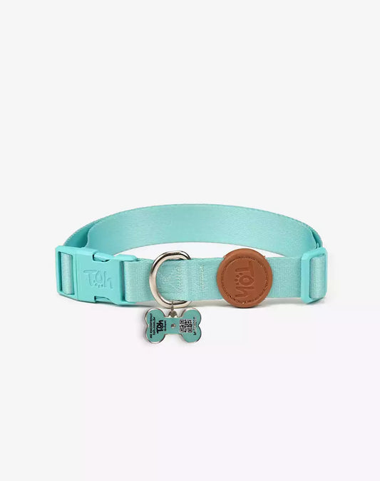 Adjustable Dog Collar with ID Tag Maresia