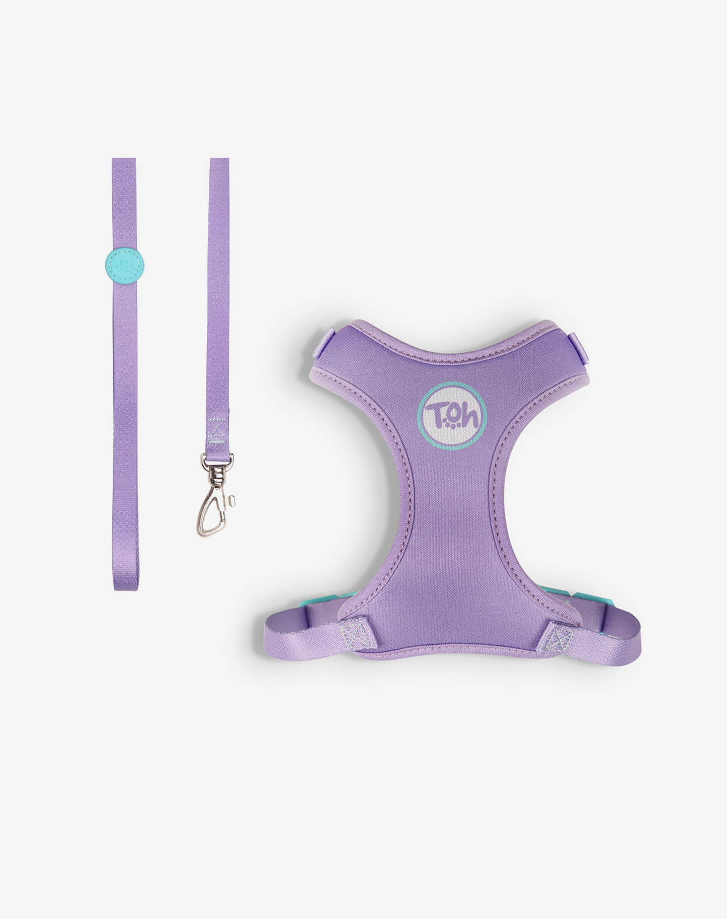 Cat H-Harness Comfort + Leash Set Lilac