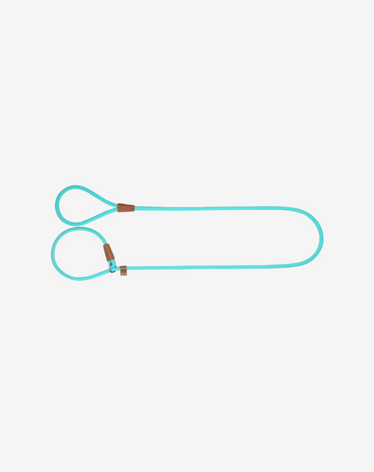 Rope Slip Dog Lead Turquoise