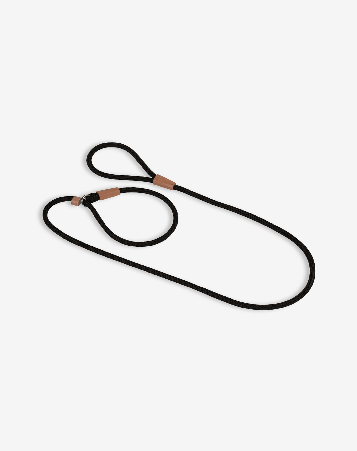 Rope Slip Dog Lead Black