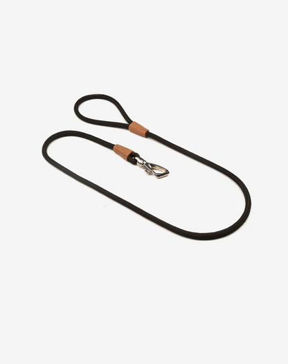 1.20m Rope Dog Leash Black