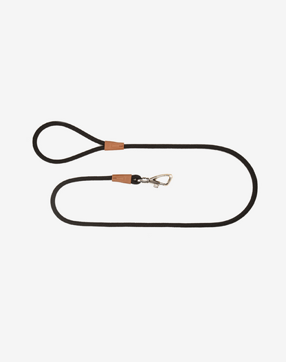 1.20m Rope Dog Leash Black