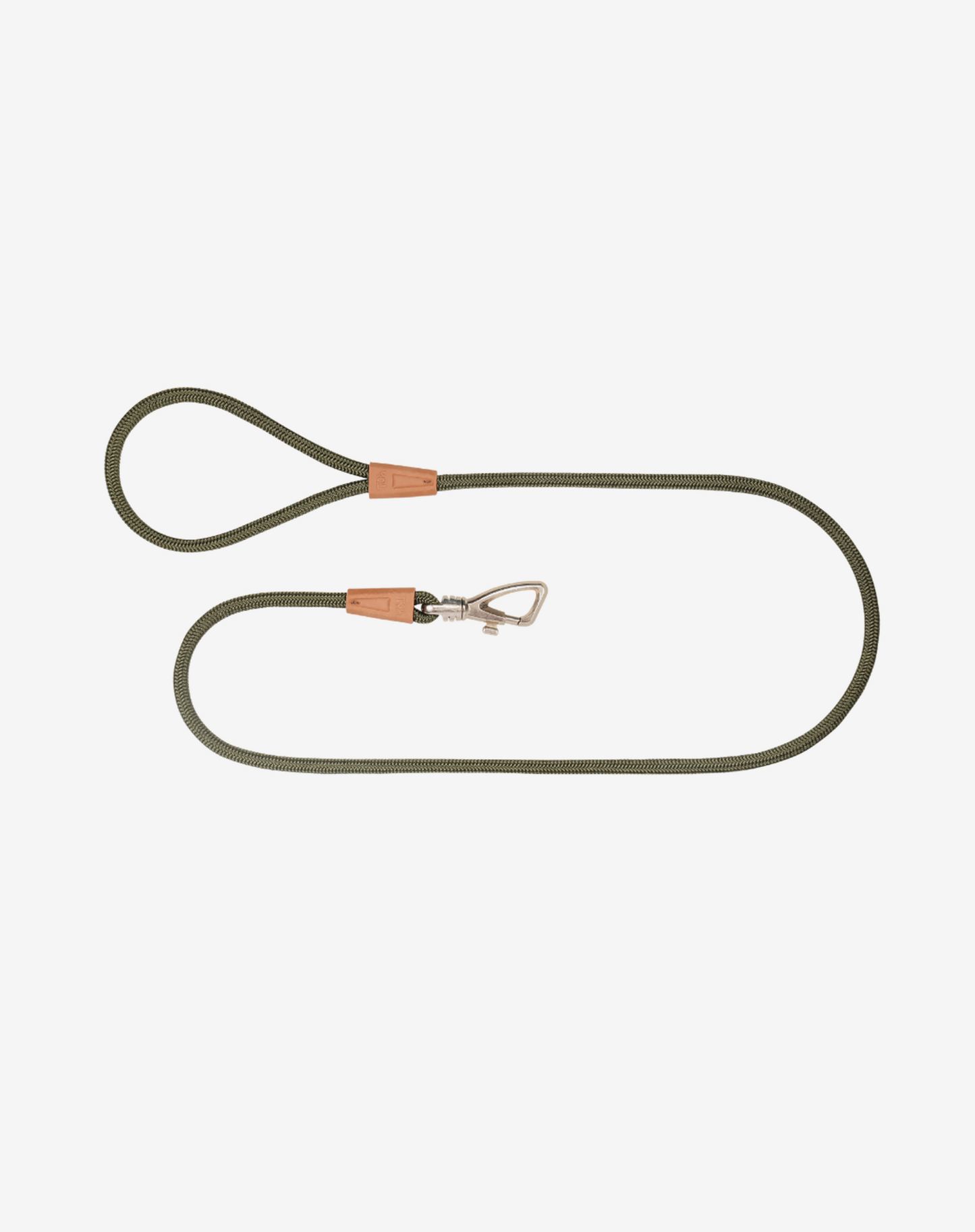 1.20m Rope Dog Leash Moss