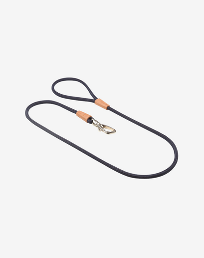 1.20m Rope Dog Leash Navy Blue