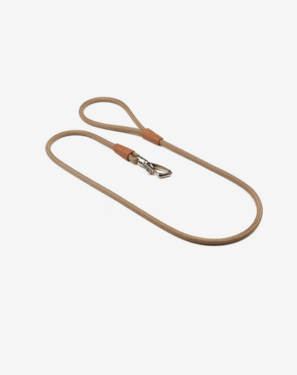 1.20m Rope Dog Leash Khaki